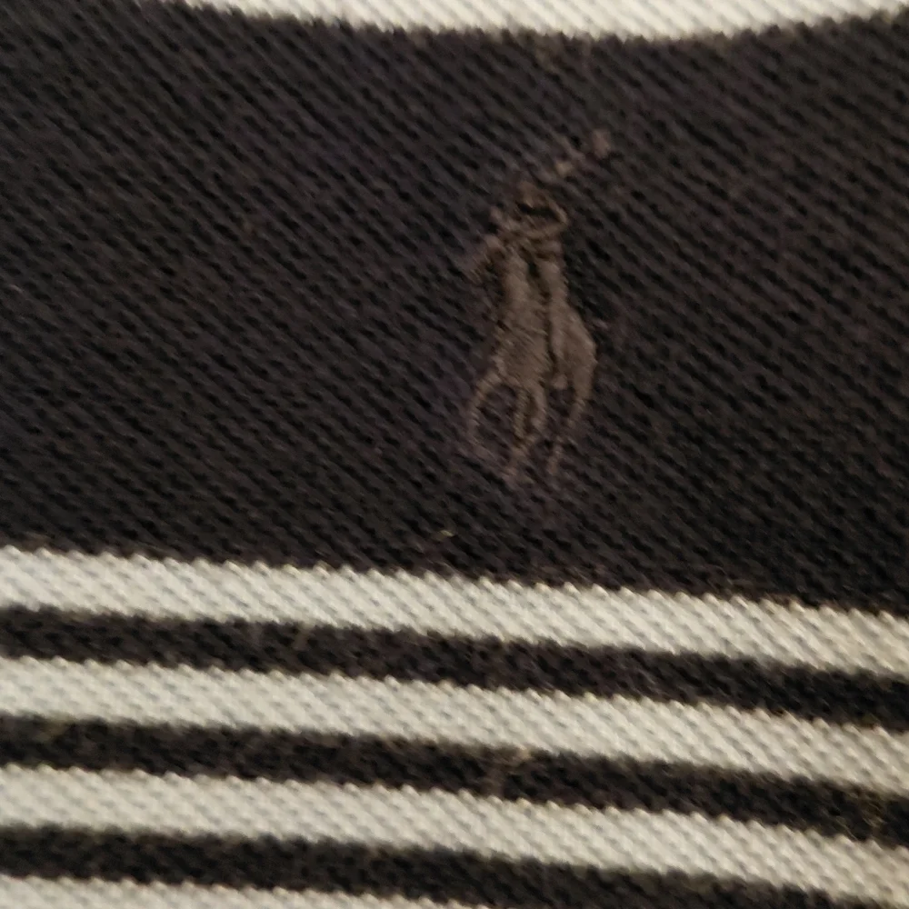 Polo Ralph Lauren Navy Striped Polo Shirt